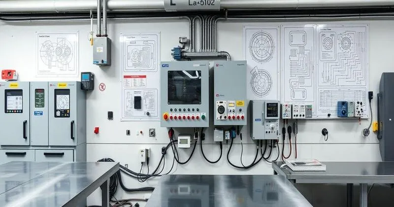 Empresa de engenharia elétrica industrial no Paraná