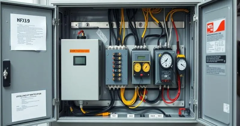 Manutenção elétrica industrial