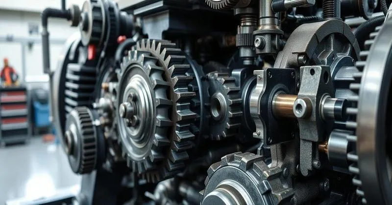 Manutenção mecânica industrial