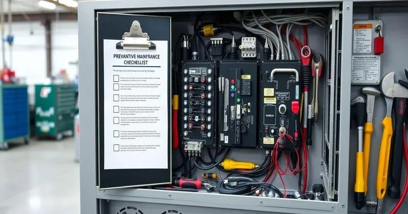 Manutenção preventiva industrial